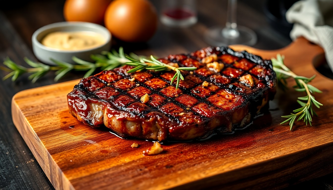 Steak dinner