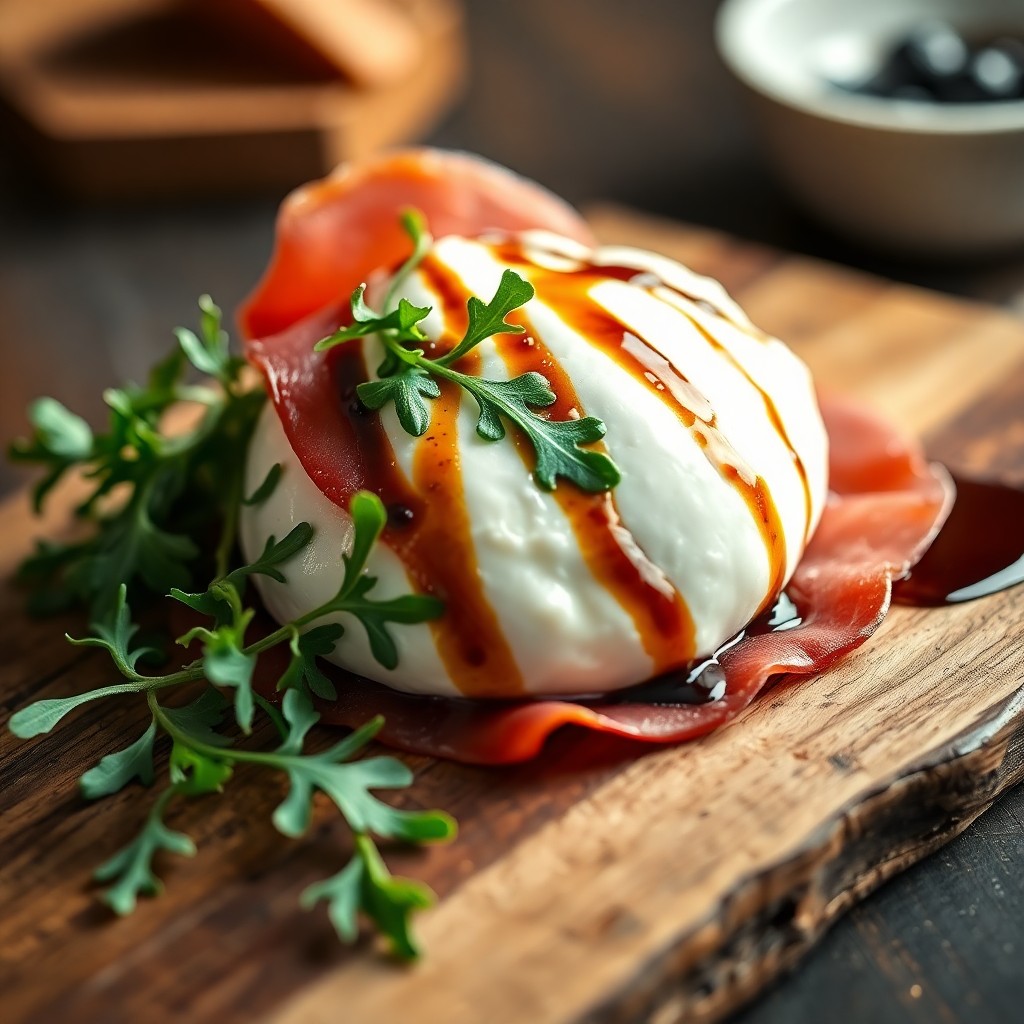 Burrata e Prosciutto